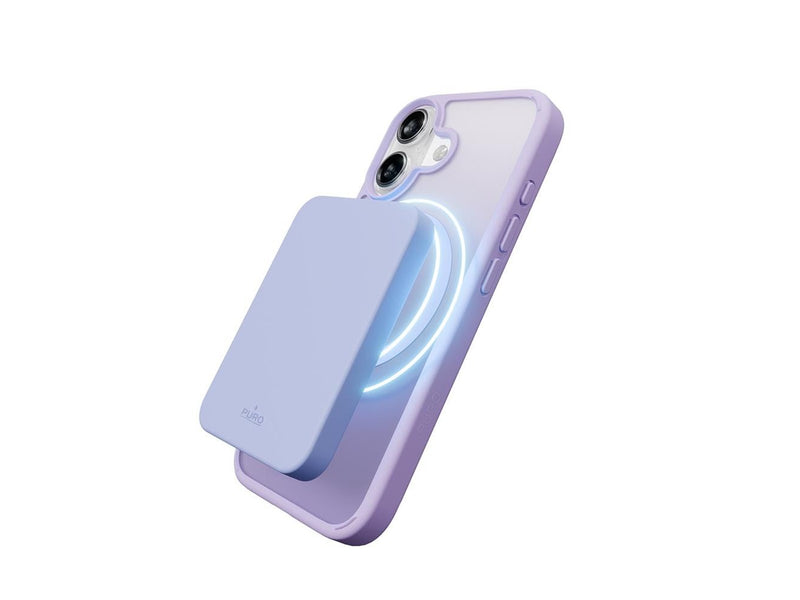 Puro Gradient TPU MagSafe Compatible Case for iPhone 17 - Purple