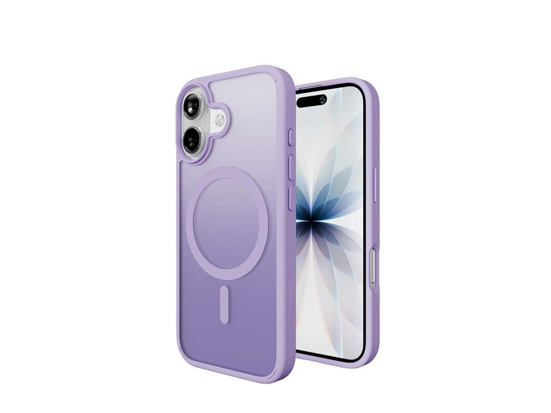 Puro Gradient TPU MagSafe Compatible Case for iPhone 17 - Purple