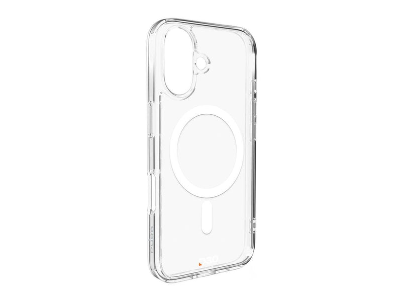 Puro Impact Clear D3O MagSafe Silicone Case for iPhone 16 Plus - Transparent