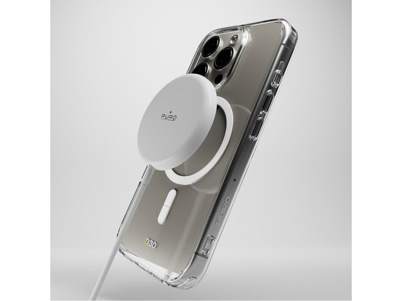 Puro Impact Clear D3O MagSafe Silicone Case for iPhone 16 Pro Max - Transparent