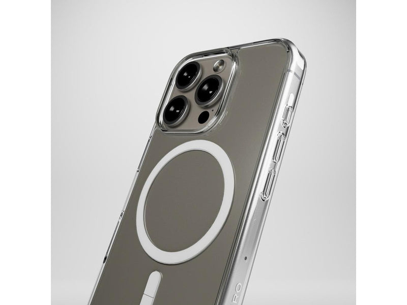 Puro Impact Clear D3O MagSafe Silicone Case for iPhone 16 Pro - Transparent