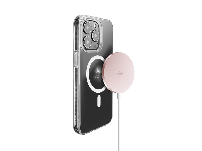 Puro Magnetic Charger USB-C MagSafe - Rose