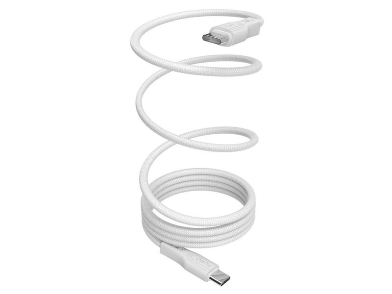 Puro Magnetic USB-C - USB-C 60W USB 3.2 (20 Gbps) 1m Magnetic Cable - White