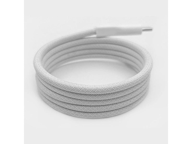Puro Magnetic USB-C - USB-C 60W USB 3.2 (20 Gbps) 1m Magnetic Cable - White
