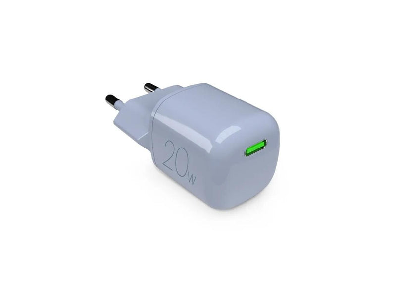 Puro MiniPro 20W USB-C Wall Charger – GAN Technology - Blue