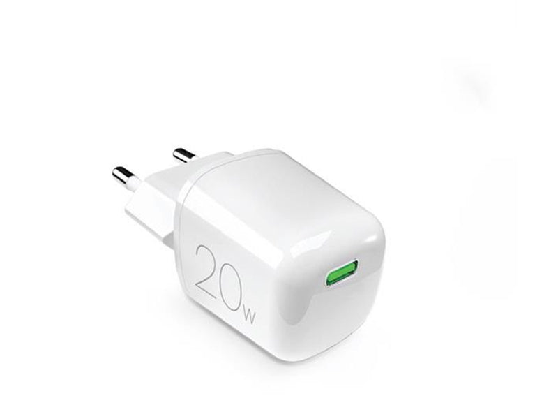 Puro MiniPro 20W USB-C Wall Charger – GAN Technology - White