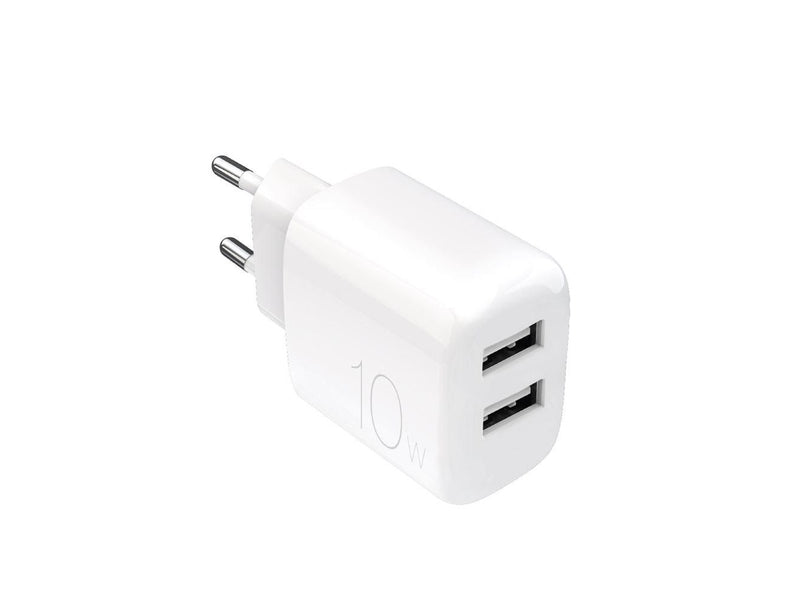 Puro PROLITE 10W 2x USB-A Wall Charger - White