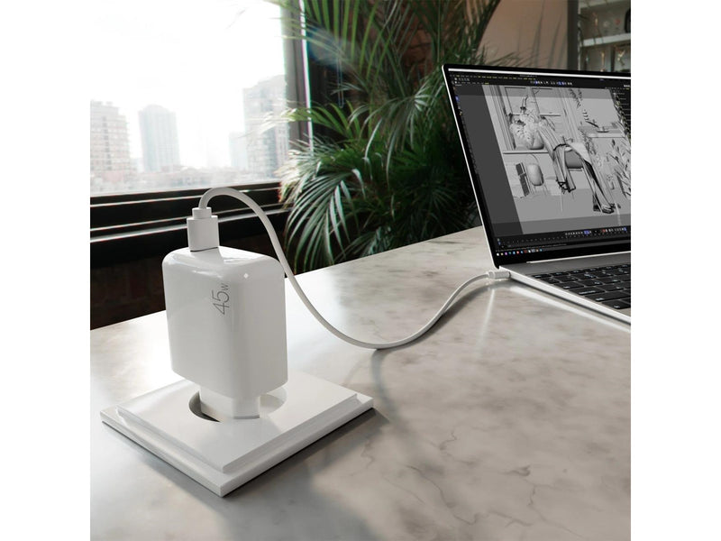 Puro PROLITE 45W USB-C wall charger - white