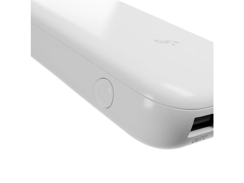Puro Powerbank White 10000mAh 12W 2xUSB-A + USB-C - White - 10000 mAh