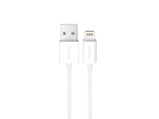Puro TPE 12W USB-A - Lightning 2m - White