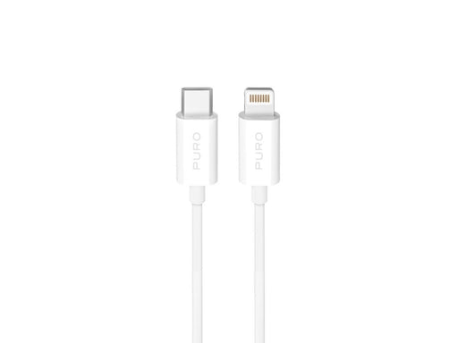 Puro TPE 20W USB-C - Lightning 3m - White