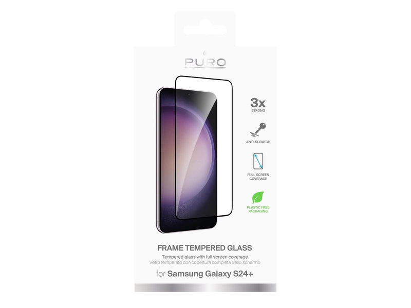 Puro Tempered Glass - Samsung Galaxy S24+/S25+ Frame