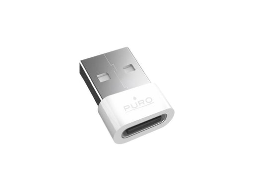 Puro USB-C - USB-A Adapter - White