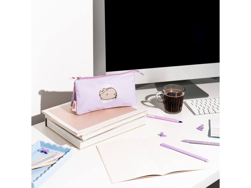 Pusheen - 3-compartment pencil case from the Moments collection