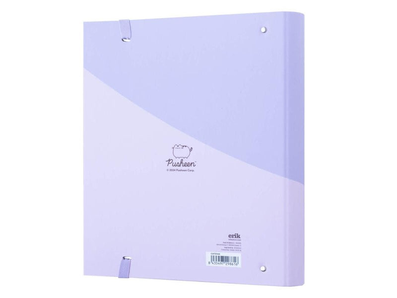 Pusheen - A4 binder from the Moments collection - 4 rings elastic band
