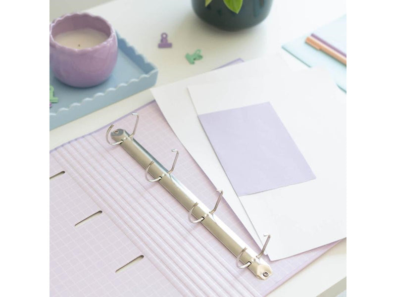 Pusheen - A4 binder from the Moments collection - 4 rings elastic band