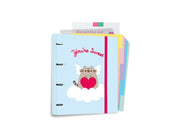 Pusheen - A4 binder from the Purrfect Love collection with sheets - 4 rings elastic band