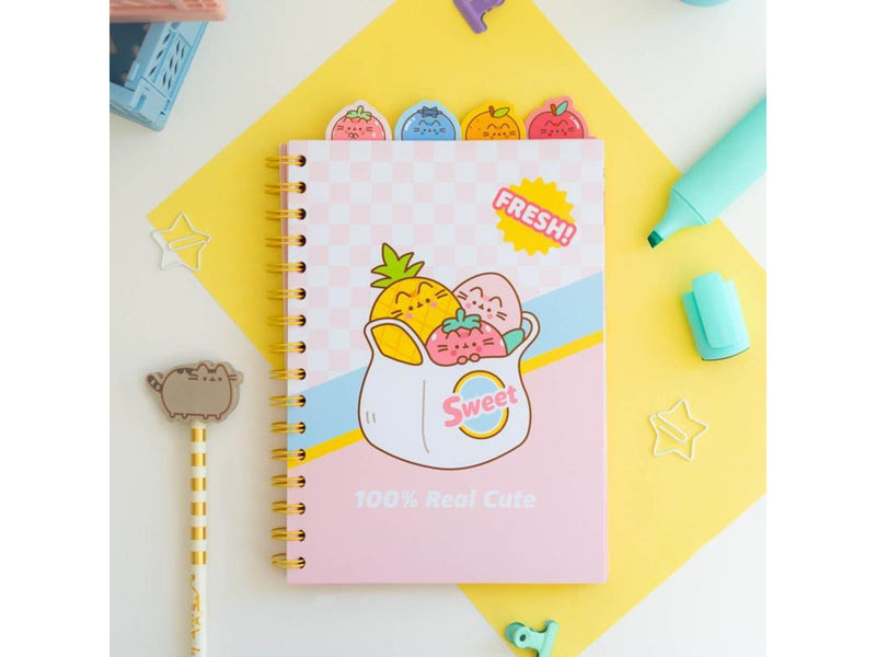 Pusheen - A5 Notebook / Notebook from the Fruits collection