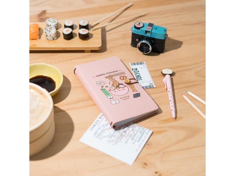 Pusheen - B6 Travel Notebook from the Sushi Roll Collection