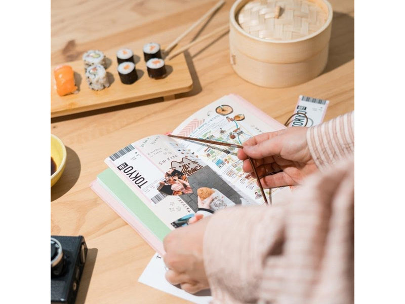 Pusheen - B6 Travel Notebook from the Sushi Roll Collection