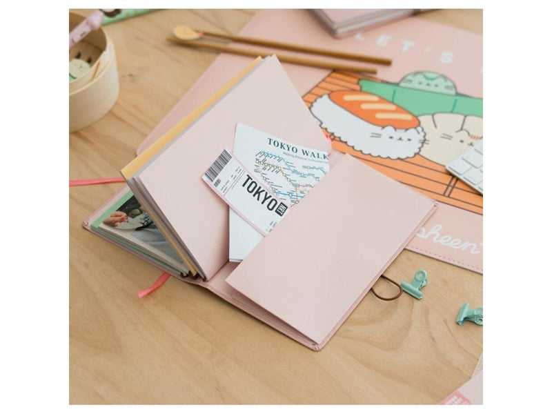 Pusheen - B6 Travel Notebook from the Sushi Roll Collection