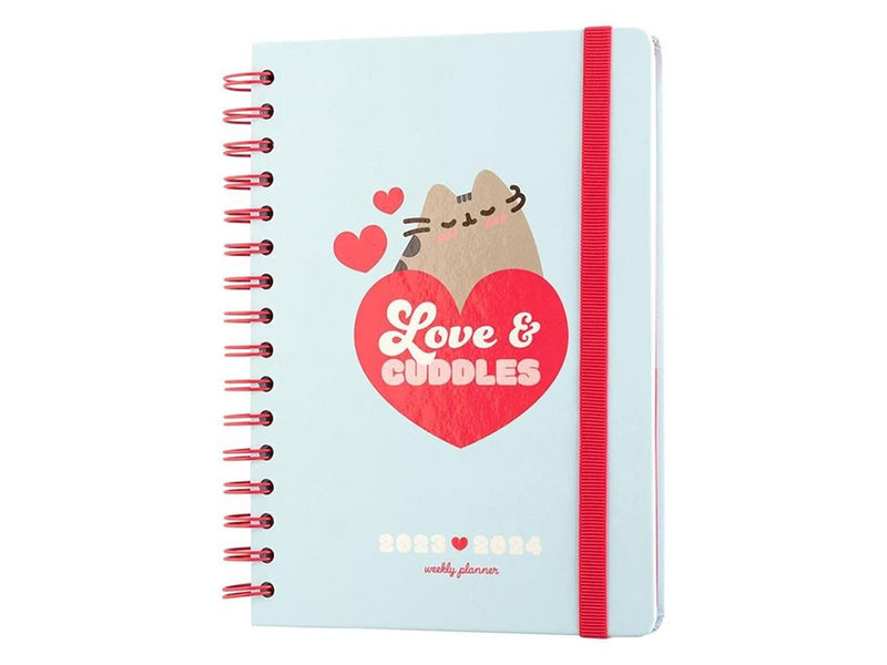 Pusheen - Calendar / Weekly Planner 2023/2024 from the Purrfect Love collection - 14.8 x 21 cm