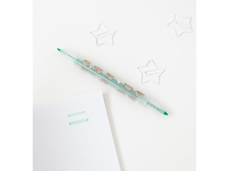Pusheen - Foodie collection double-sided markers / pens set of 4