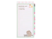 Pusheen - Magnetic notebook / shopping list for the fridge + pencil - 10 x 21 cm