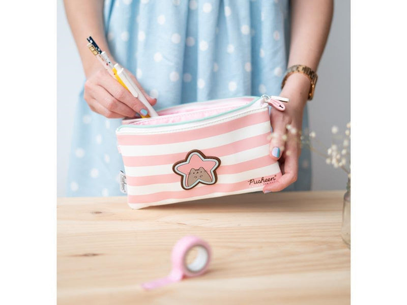 Pusheen - Pencil case / cosmetic bag from the Rose collection