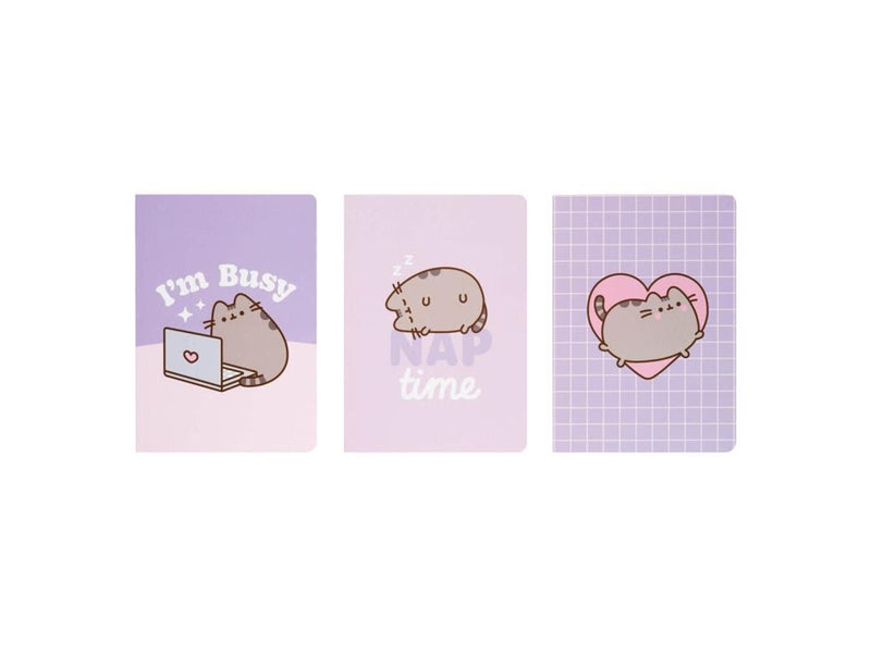 Pusheen - Set of A6 notebooks from the Moments collection 3 pcs.