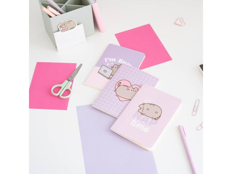 Pusheen - Set of A6 notebooks from the Moments collection 3 pcs.