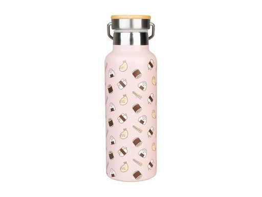 Pusheen - Stainless steel thermal bottle with handle from the Sushi Roll collection 500 ml