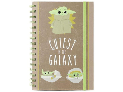 Pyramid - Star Warts: The Mandalorian (Cutest in the Galaxy) A5 notebook