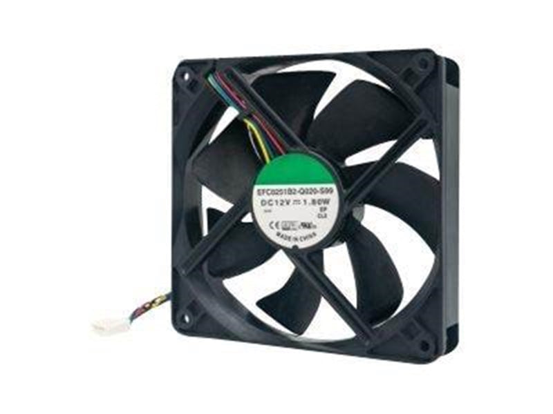 QNAP Fan 120x120x25mm 12V 4PIN 2200 RPM - Gehäuselüfter - 120mm - Schwarz
