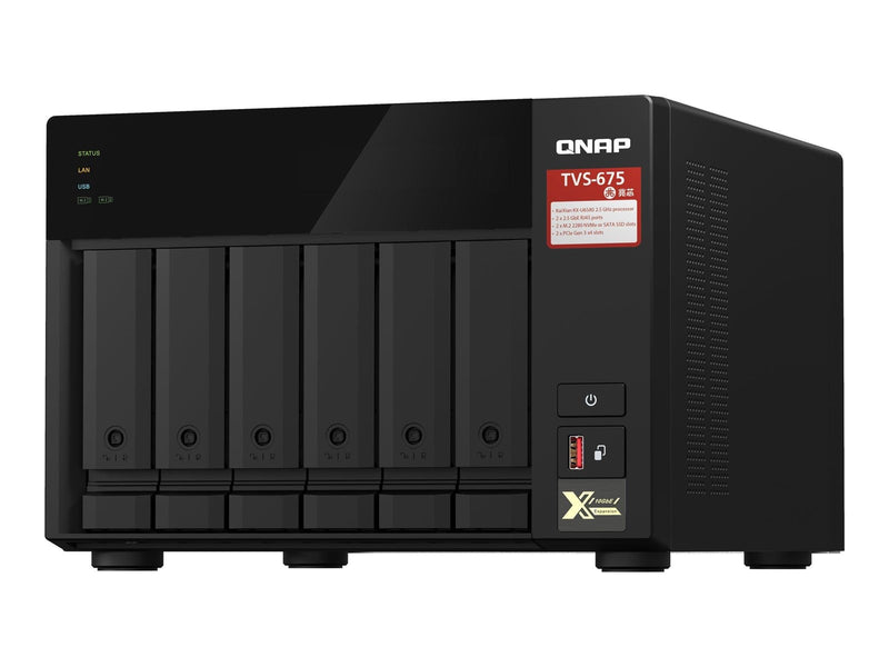 QNAP TVS-675-8G - NAS Server