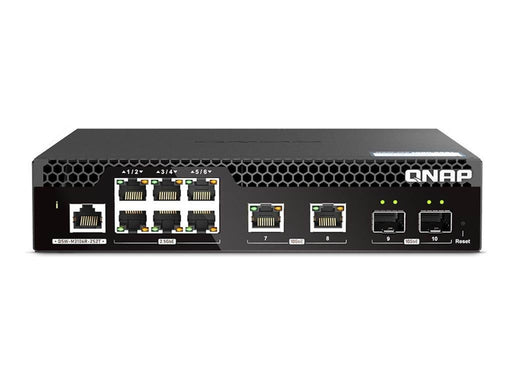 QNAP Web Managed Series - switch - half-width Layer 2 - 10 ports - Managed - rack-mountable