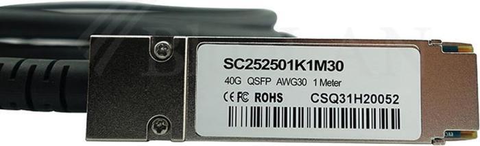 Alcatel Lucent Enterprise 40 Gigabit Direktanschlusskabel QSFP+ zu QSFP+