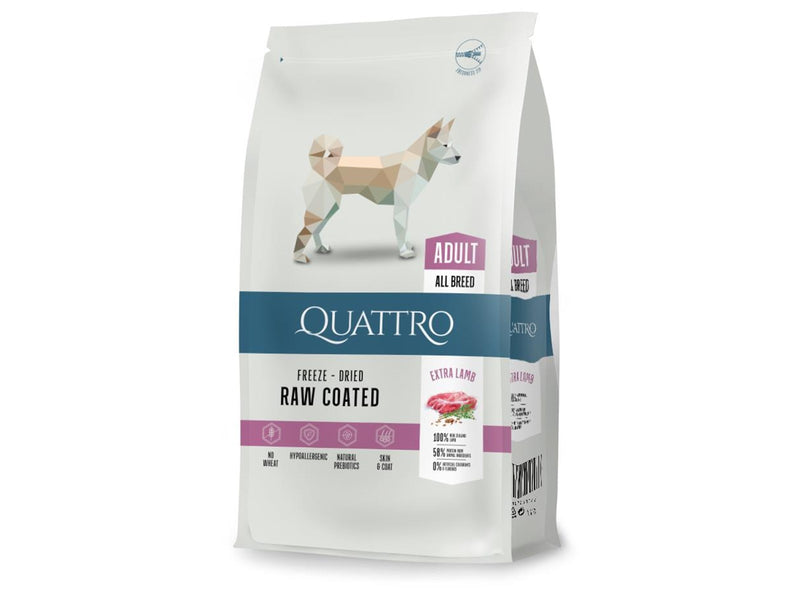 Quattro All Breed Adult Lamb & Rice 3kg