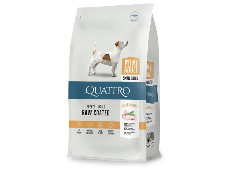 Quattro All Breed with Poultry Mini Adult 7kg