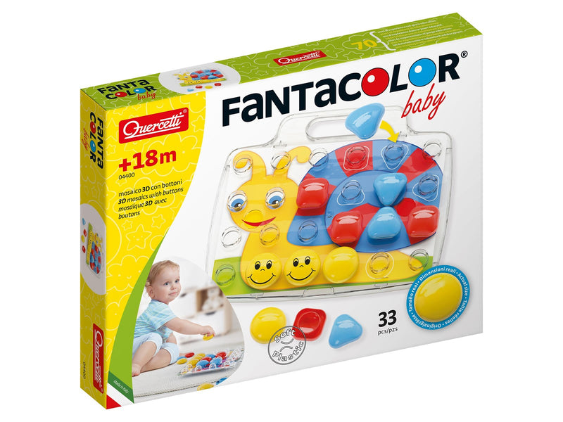 Quercetti FantaColor Baby Starter Set (33 pcs)