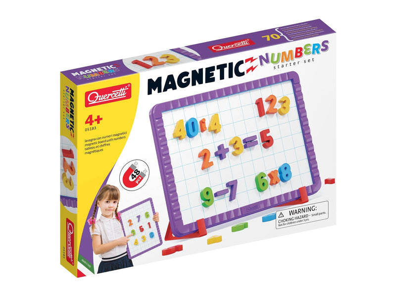 Quercetti Magnetic Numbers Starter Set (48 pieces)