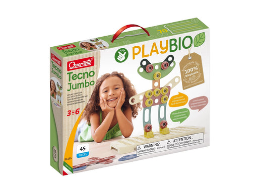 Quercetti PlayBio Tecno Jumbo construction set (45 pieces)
