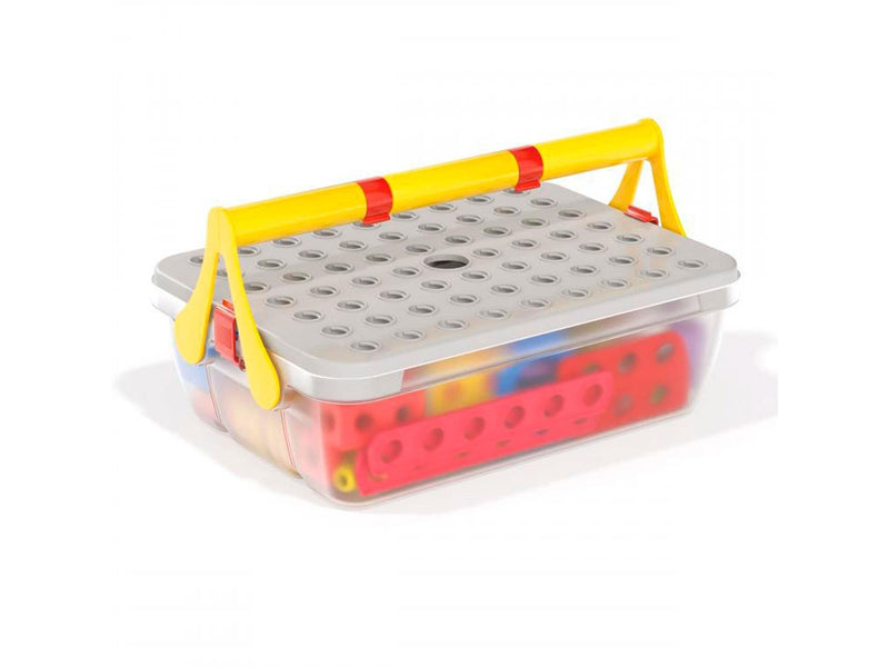 Quercetti Tecno Jumbo with Storage Box 84pcs.