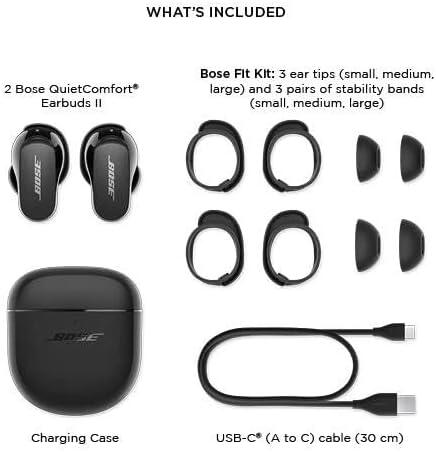 Bose QuietComfort Earbuds II - Black