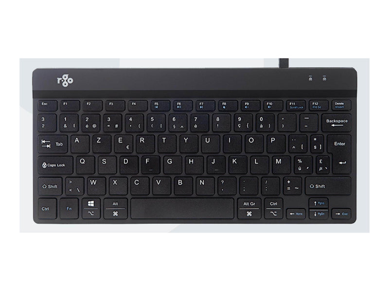R-Go Tools R-Go Compact Break - Tastatur - Deutsch - Schwarz