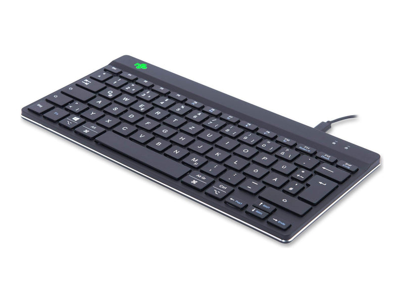 R-Go Tools R-Go Compact Break - Tastatur - Deutsch - Schwarz