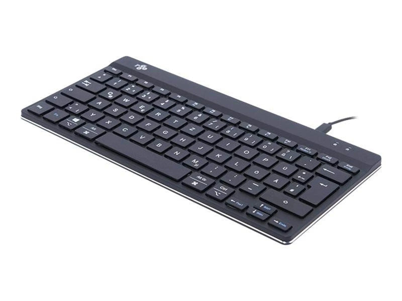 R-Go Tools R-Go Compact Break - Tastatur - Deutsch - Schwarz