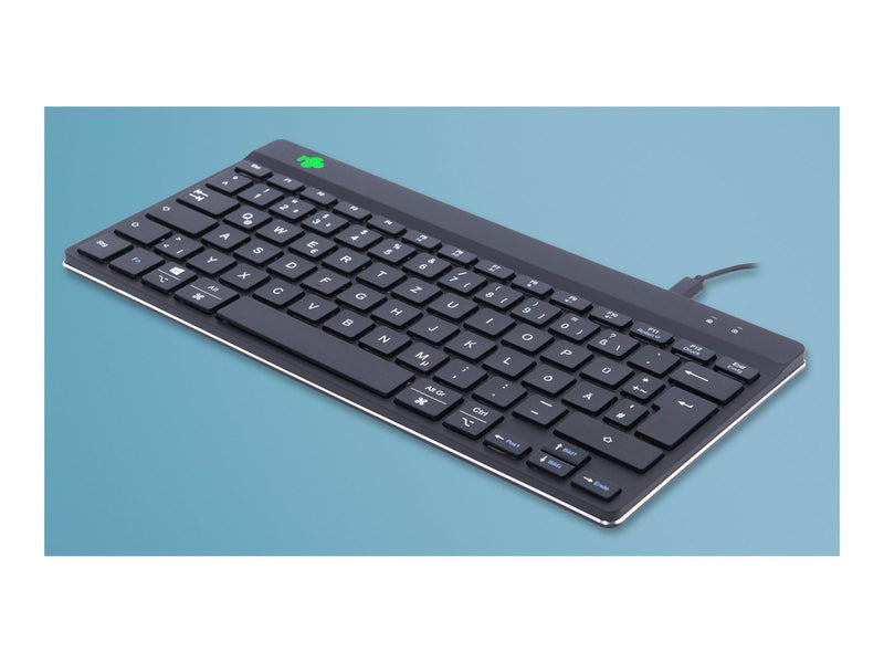R-Go Tools R-Go Compact Break - Tastatur - Deutsch - Schwarz *DEMO*