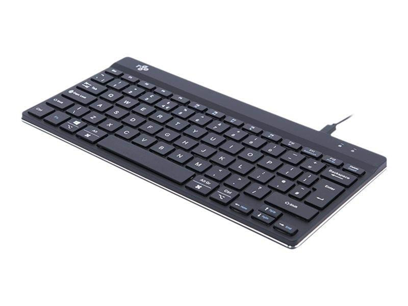 R-Go Tools R-Go Compact Break - Tastatur - Englisch (UK) - Schwarz