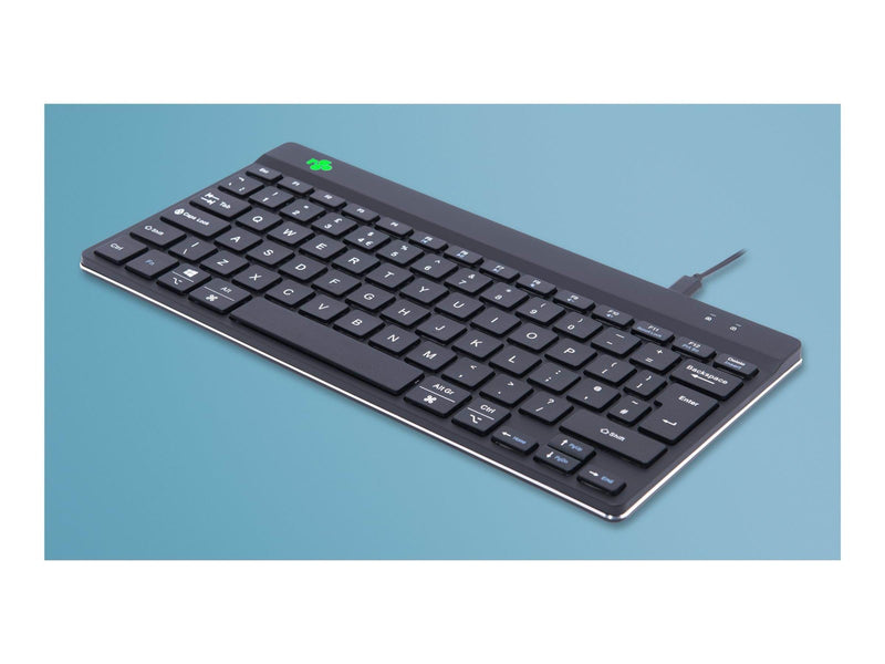 R-Go Tools R-Go Compact Break - Tastatur - Englisch (UK) - Schwarz